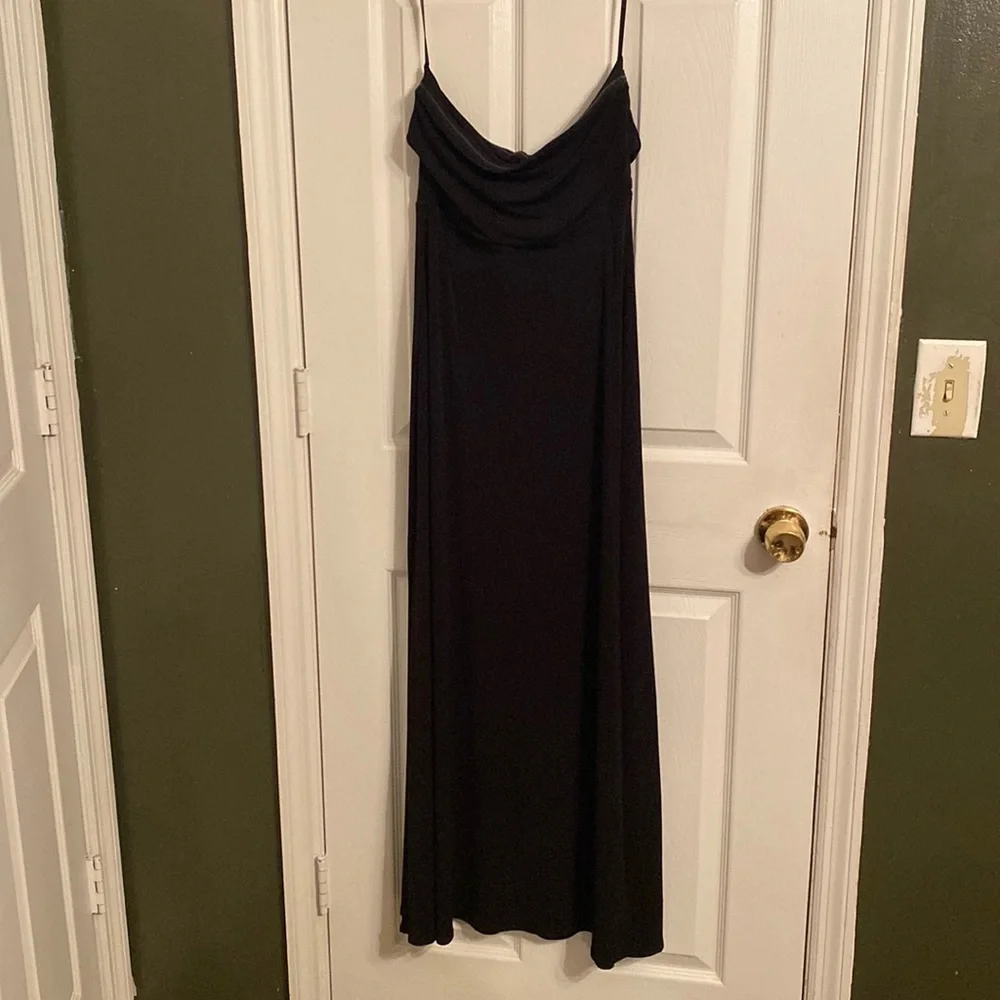 🆕Black Strapless Banana Republic Dress (R) - Picture 1 of 6